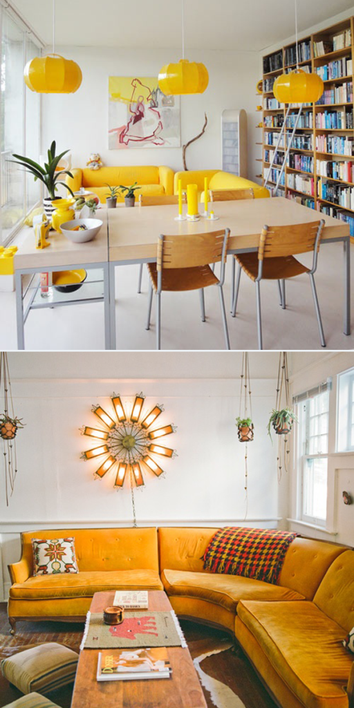 Yellow Interiors / OH I Design Blog