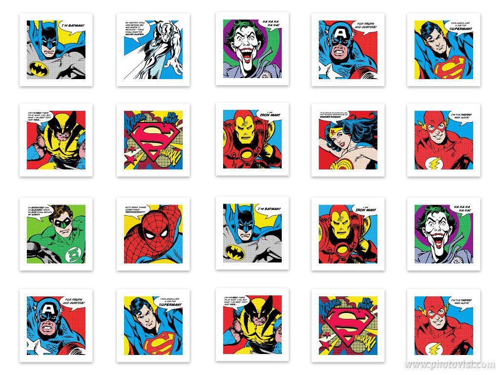 SUPERHERO CANVAS WALL ART PICTURE BATMAN SPIDERMAN DC COMIC MARVEL NEW