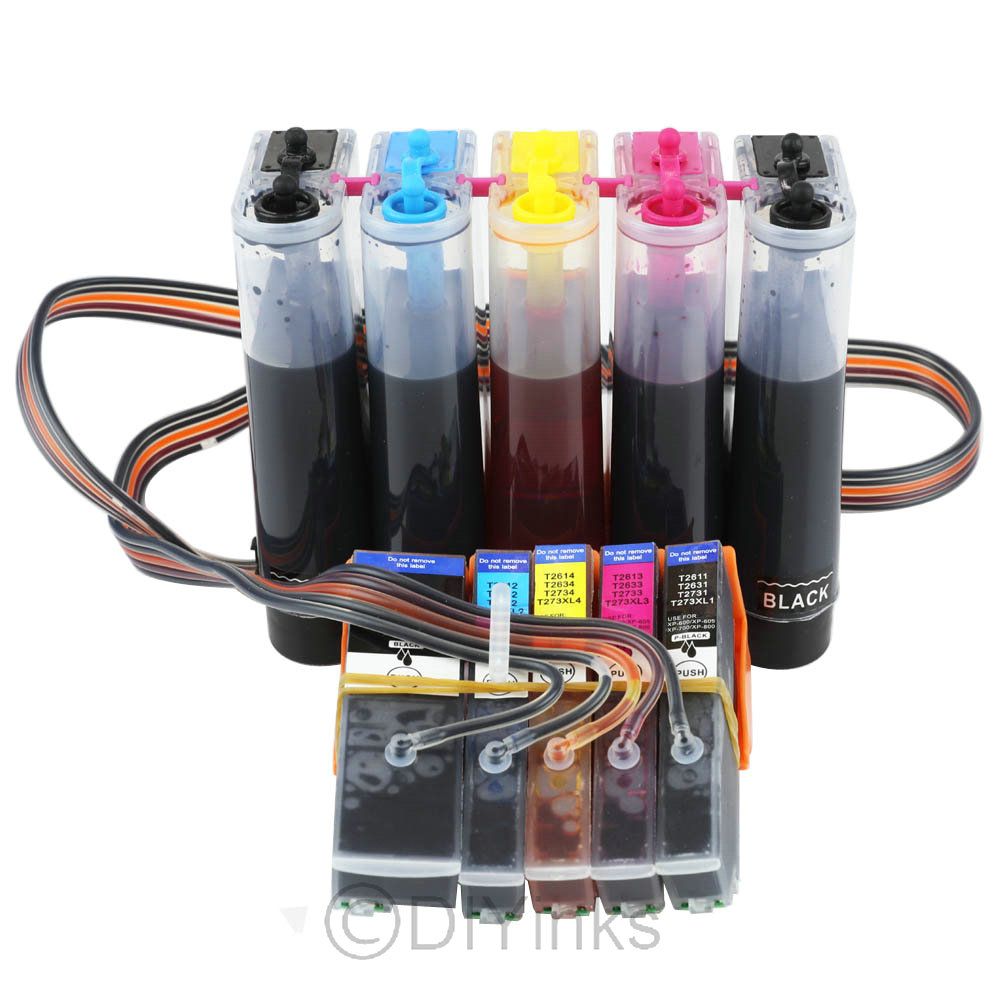 Ciss Continuous Ink Supply System For Epson Expression Xp 600 Xp 800 Cis 2371