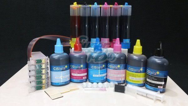 Continuous Ink System with Refill Ink Set for Epson Stylus ...