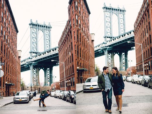 Dumbo Engagement Session | NYC Wedding Photographer | Danfredo Photography
