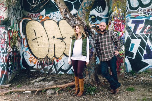 Philadelphia Coal Pier | Philadelphia Maternity Photographer | Danfredo Photos + Films