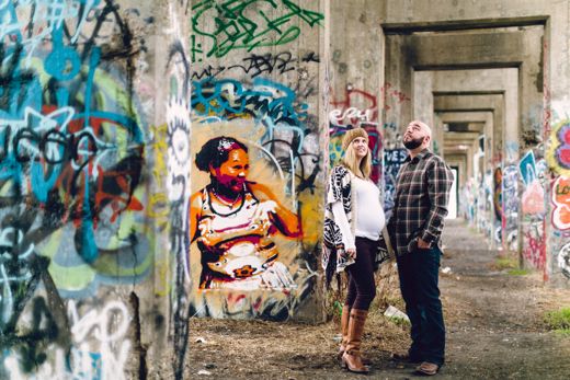 Philadelphia Coal Pier | Philadelphia Maternity Photographer | Danfredo Photos + Films