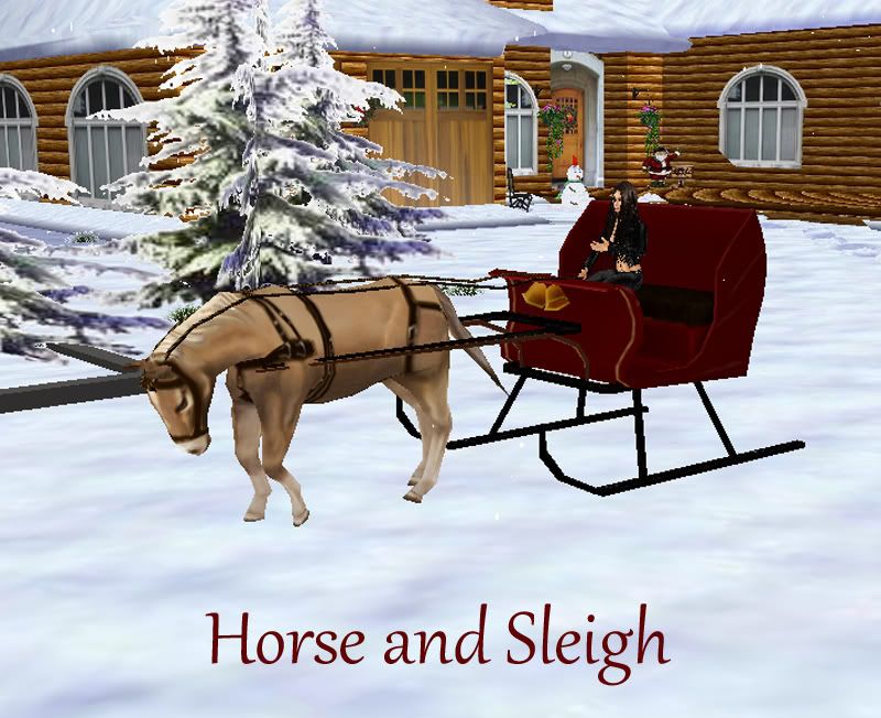 horse and sleigh