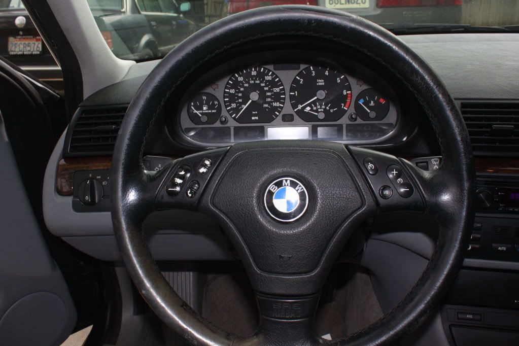 Removing bmw e46 steering wheel #4