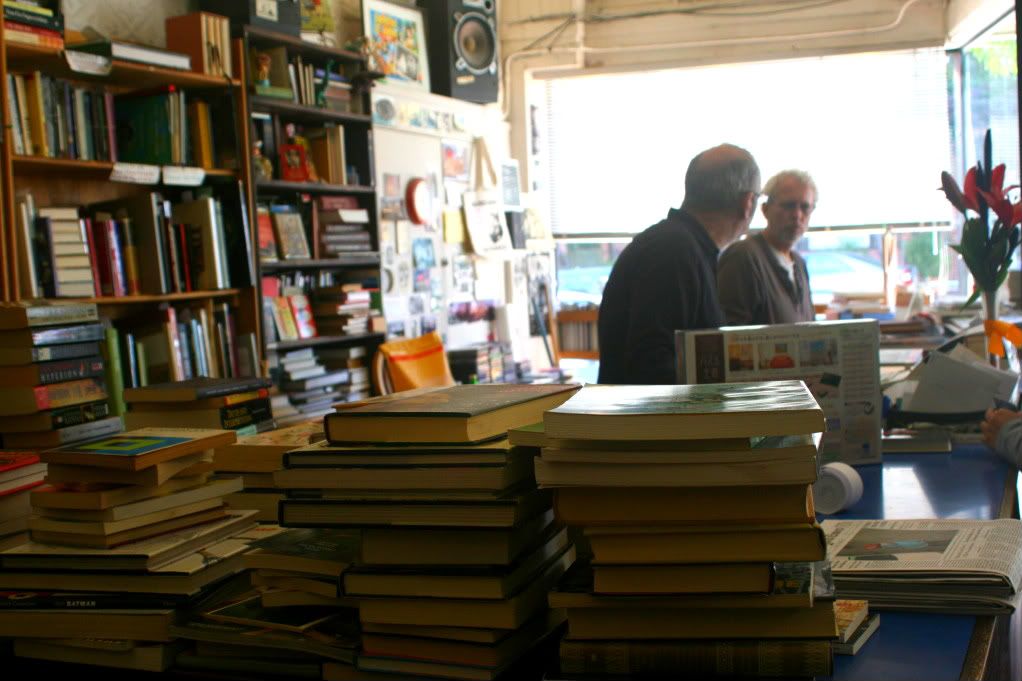 Aardvark book stack