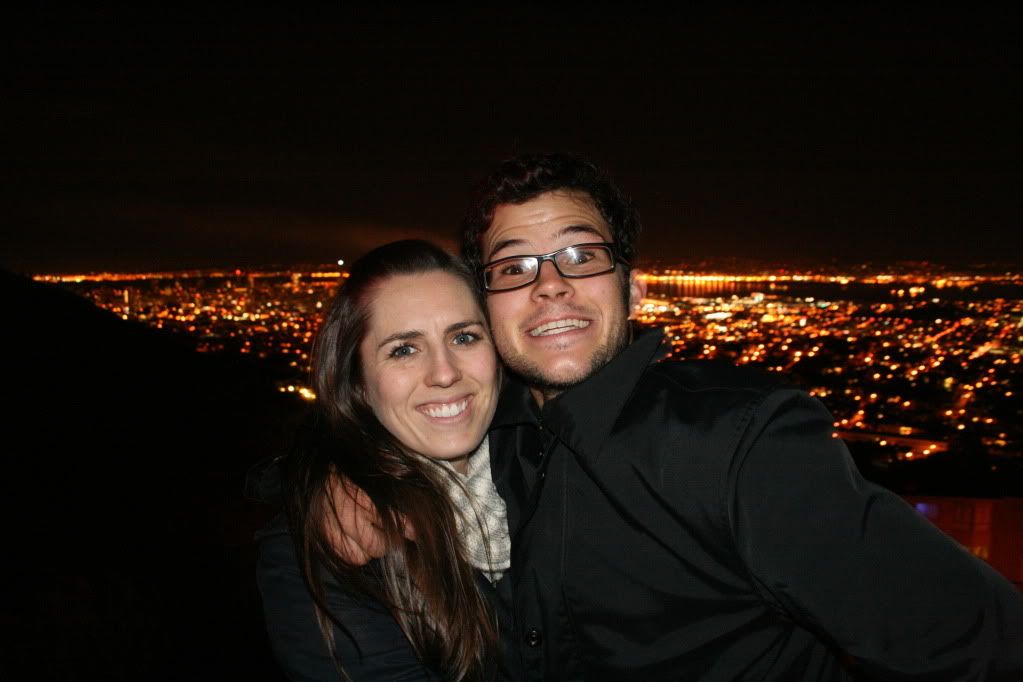 fireworks from twin peaks in San Francisco on new years