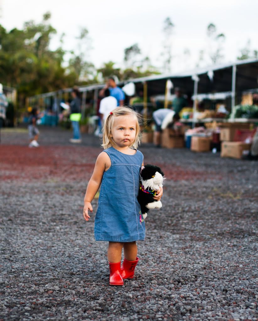 baby girl farmer's market
