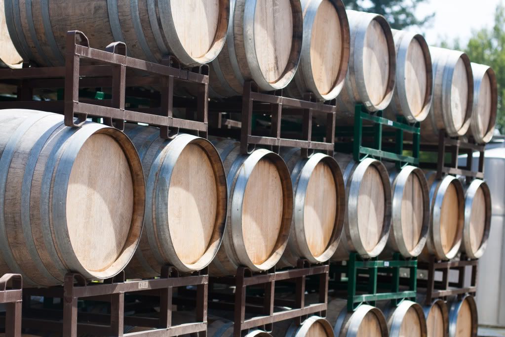 toulouse vineyard barrels