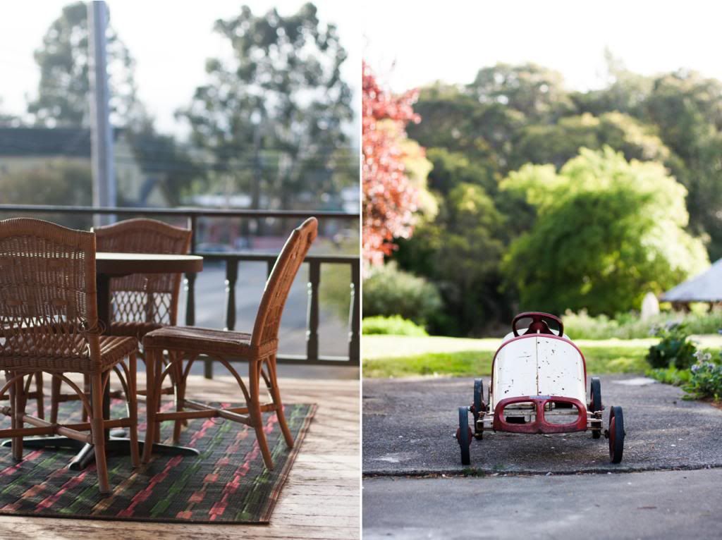 boonville hotel porch and antique car