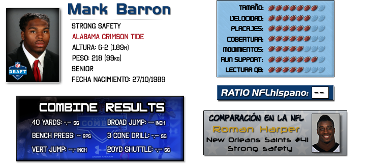 Ficha Mark Barron