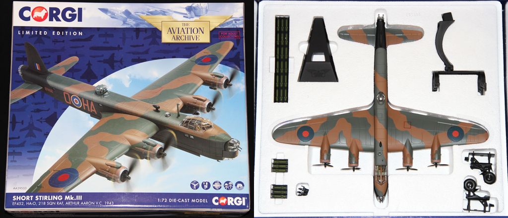 Stirling B.Mk III 1:72 Diecast Model - Corgi CG-AA39503
