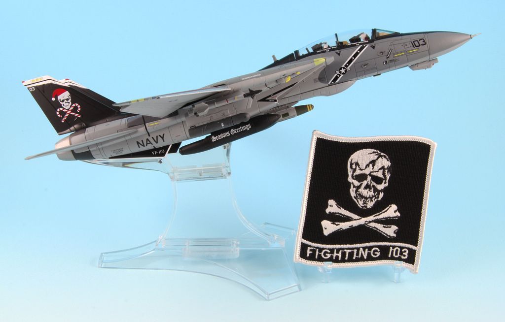 Cw Grumman F B Tomcat Usn Vf Jolly Roger Aa Santa Cat Cw