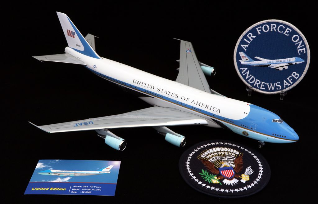 Inflight 200 Boeing VC-25A USAF Air Force One, #82-8000 and