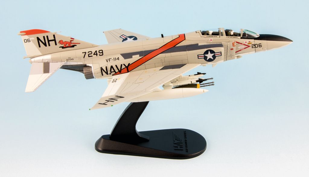 HM F-4J Phantom II, USN VF-114 Aardvarks, NH206, USS Kitty HM F-4J Phantom II, USN VF-114 Aardvarks, NH206, USS Kitty