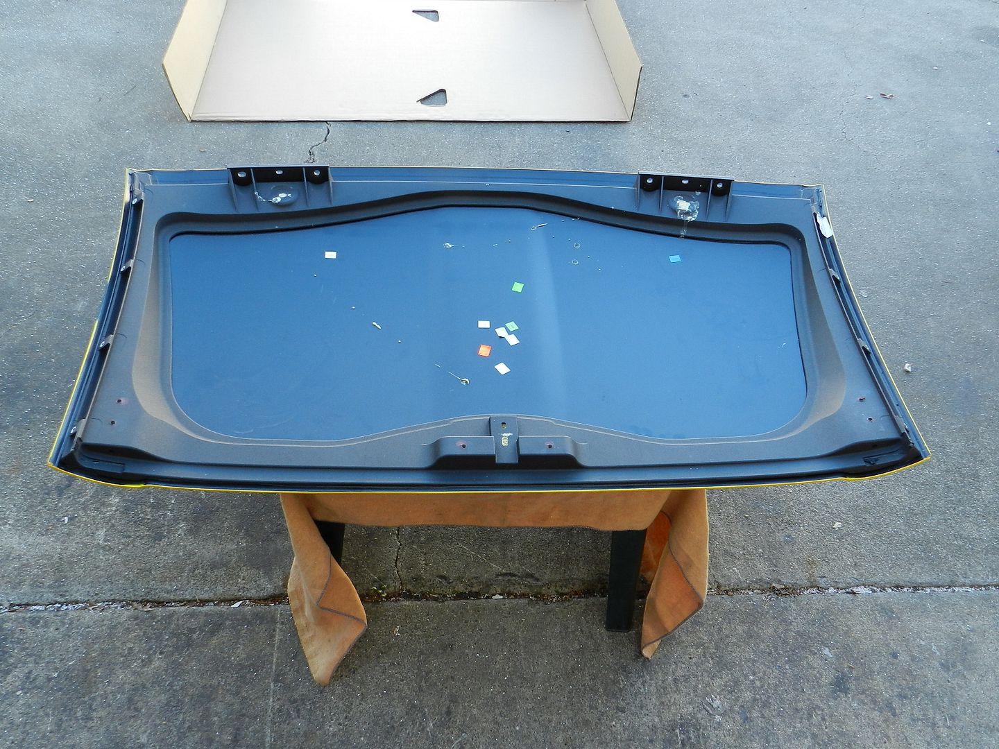 20052013 Corvette C6 Coupe Removable Targa Top Roof Panel GM Yellow eBay