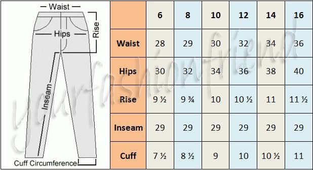 Benetton Size Chart