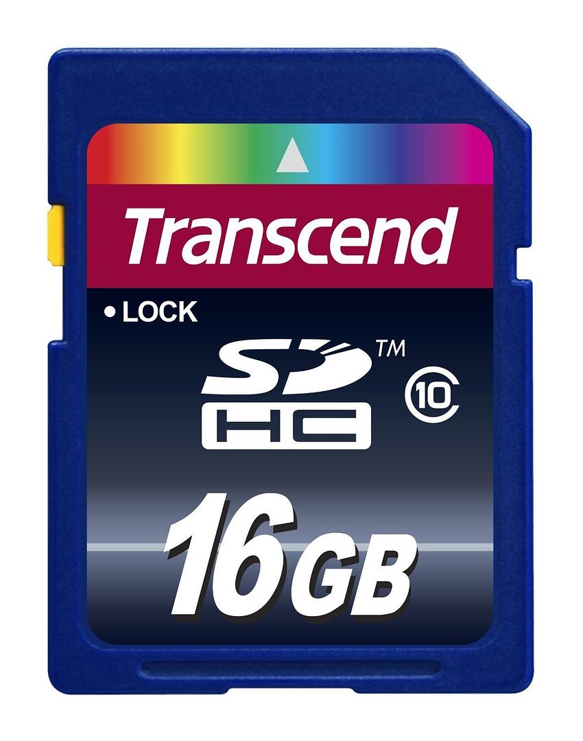 Transcend 16GB SDHC Class 10 Memory Card