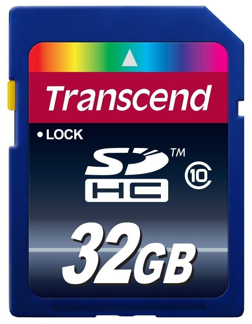 Transcend 32GB SDHC Class 10 Memory Card