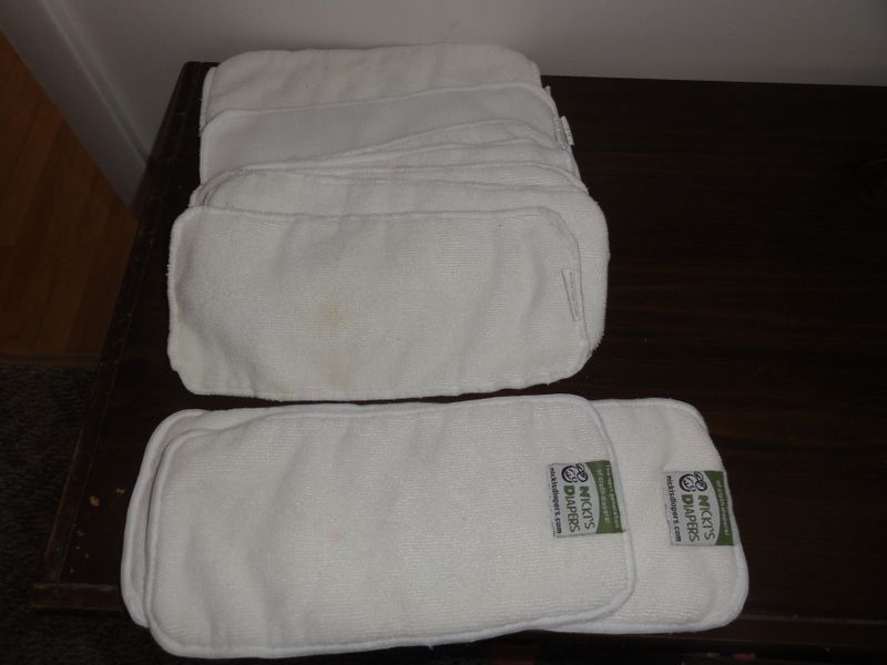 Lot of microfiber inserts & doublers - 9 in all Lot of microfiber inserts & doublers - 9 in all