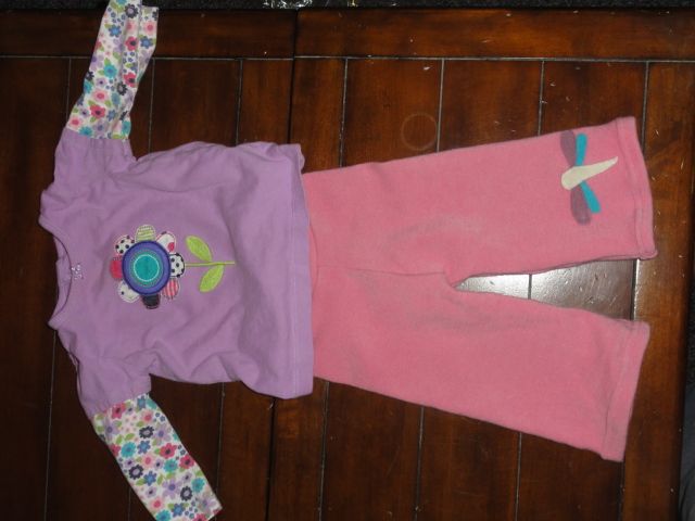 Small Dragonfly fuzzy wool longies & 12mo. shirt Small Dragonfly fuzzy wool longies & 12mo. shirt