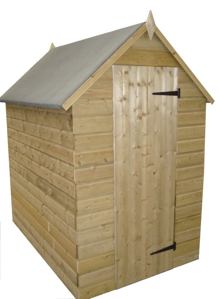 Garden Shed Pressure Treated Tongue And Groove Apex Shed With No 