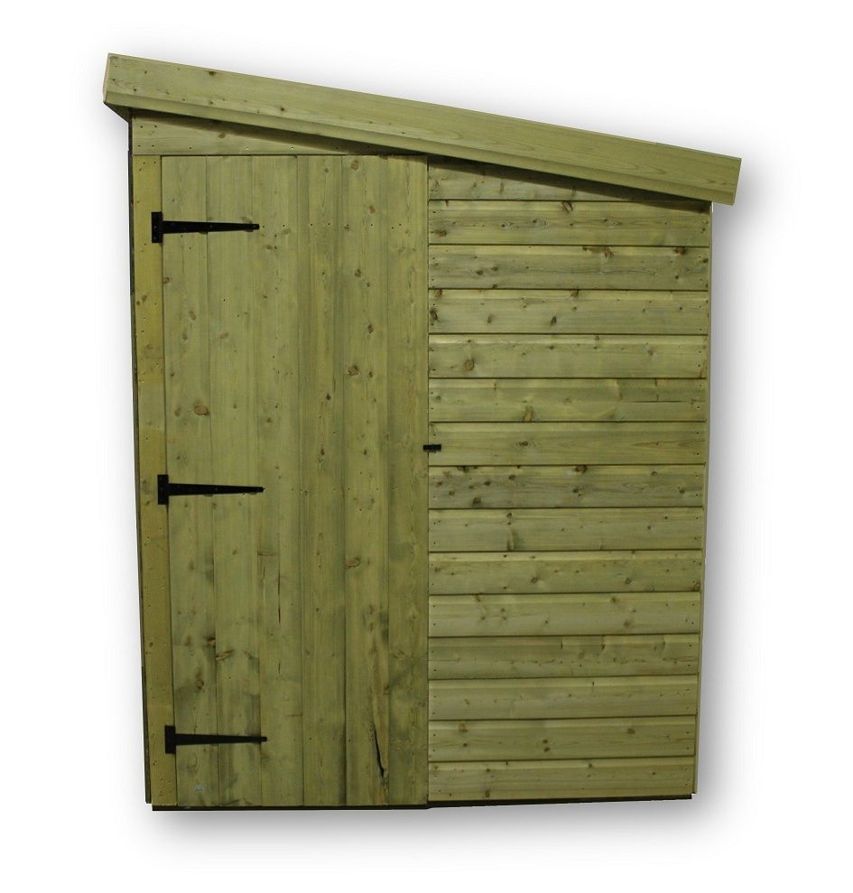 Garden Shed 10ft X 5ft Pressure Treated Pent Shed With No Windows