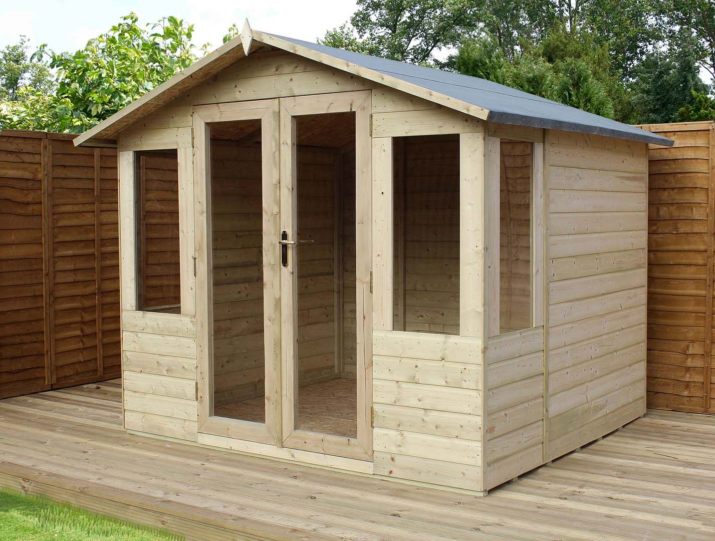 Pressure Treated Cladding 12mm Tongue &amp; Groove Shiplap Cladding 44mm x 