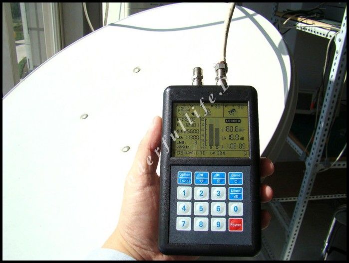 PRO Handheld Satellite Finder Signal Meter Sat Dish Receiver MF1900 F
