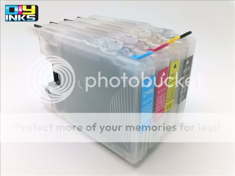 Non OEM Refillable Cartridge for Brother LC79 MFC J5910DW MFC J6510DW 