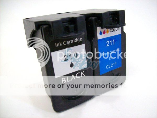 PK Canon PG 210 CL 211 Ink Cartridge for PIXMA MP480 MX410 MP250 