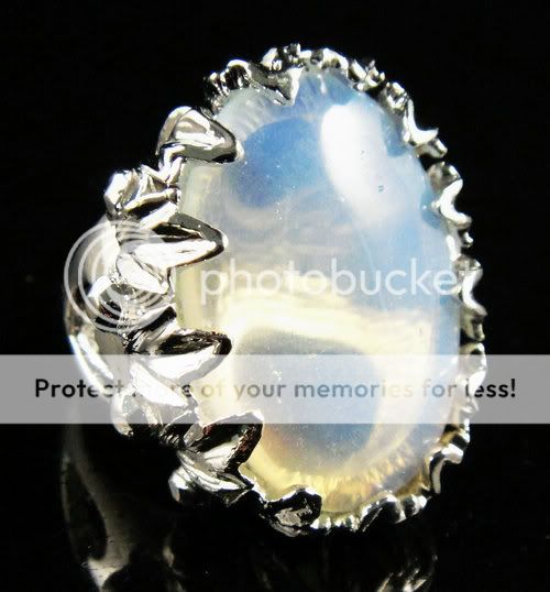 Moonstone Gemstone Cool Unique Fancy Ring Size 8 ka8219  