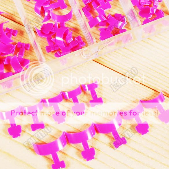 100pcs Mini tips Manicura francesa Uñas Postizas Falsas