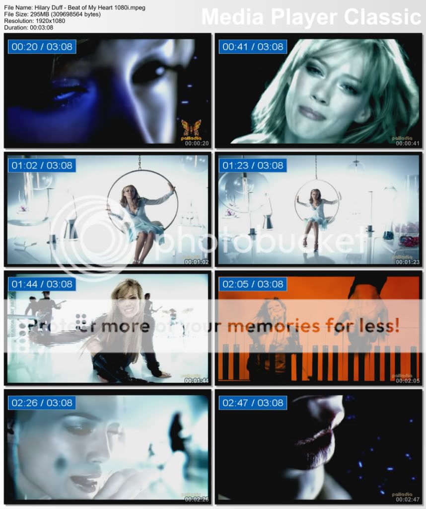 Hilary Duff – Beat of My Heart 1080i – HD Music Video