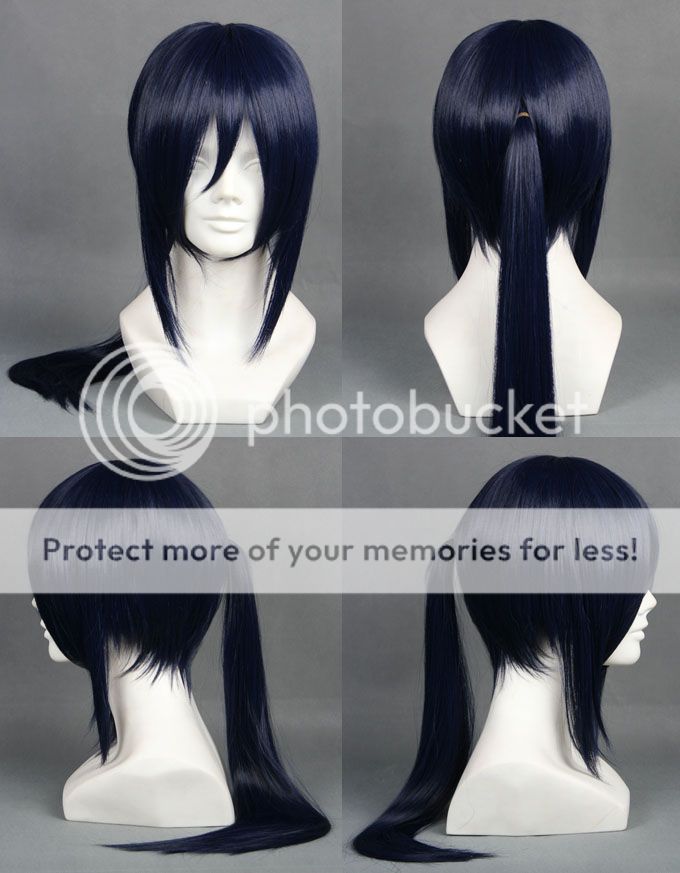 306A 65cm x Long Yatogami Kuroh Anime Color Mixed Anime Cosplay Wig