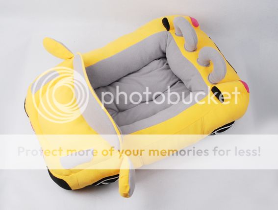 Popular Soft and Warm Pet Dog Cat Car Bed House Sofa Bed Tote Black Red Yellow