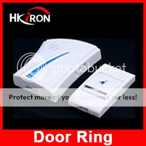 New Wireless Door Ring Power Plug and Built in Battery 9510FA/FD 24 