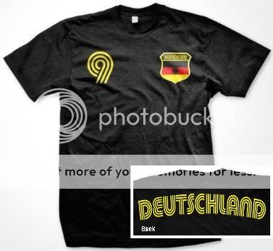 DEUTSCHLAND FLAG RETRO SHIELD