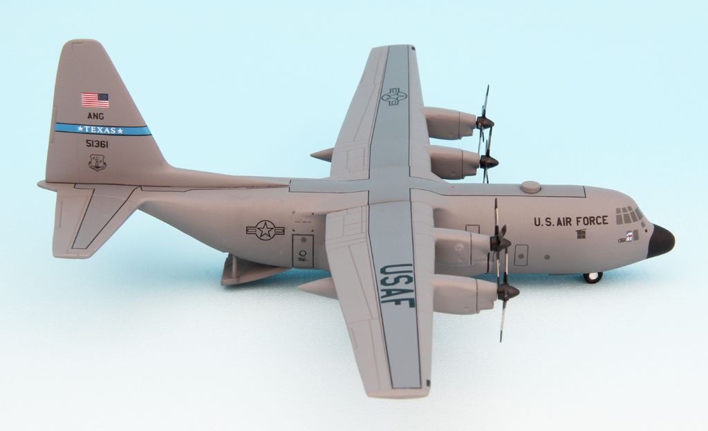 Hogan Wings C-130H Texas National Guard (HG7112) - Diecast Model ...