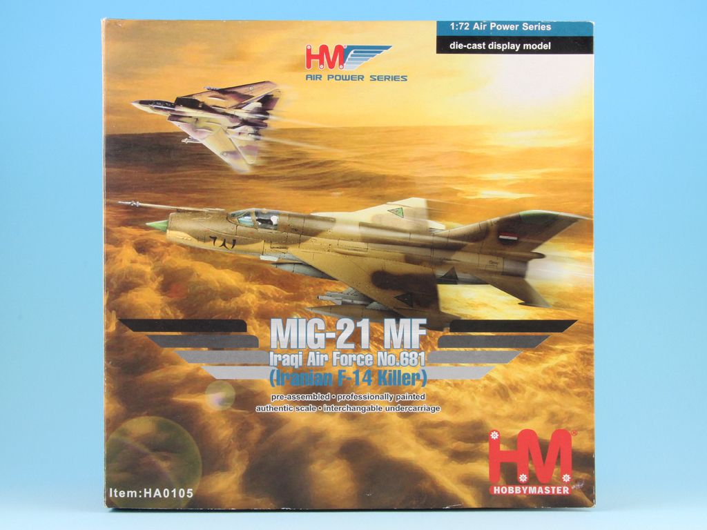 HM MiG-21MF Fishbed, Iraqi Air Force HA0105 - DA.C