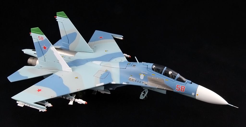 Witty Wings Sukhoi Su-27UB Flanker, Red 58, Russian Air Force (WTY72031 ...