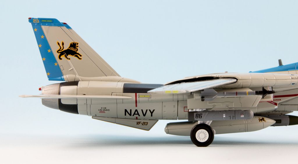 Grumman F 14d Super Tomcat Of Vf 213 Blacklions Flying The Flag ...