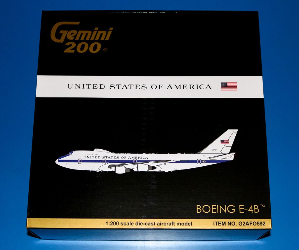 Gemini 200 Boeing E-4B USAF Advanced Airborne Command Post (G2AFO592 ...