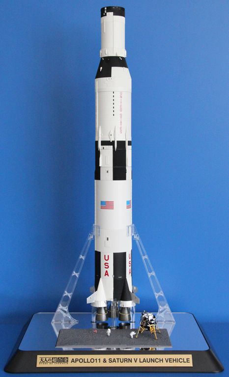 Otona no Chogokin Apollo 11 & Saturn V by Bandai 1/144 - DA.C