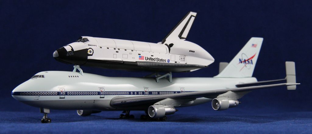 Dragon Space Shuttle w/Boeing 747, 