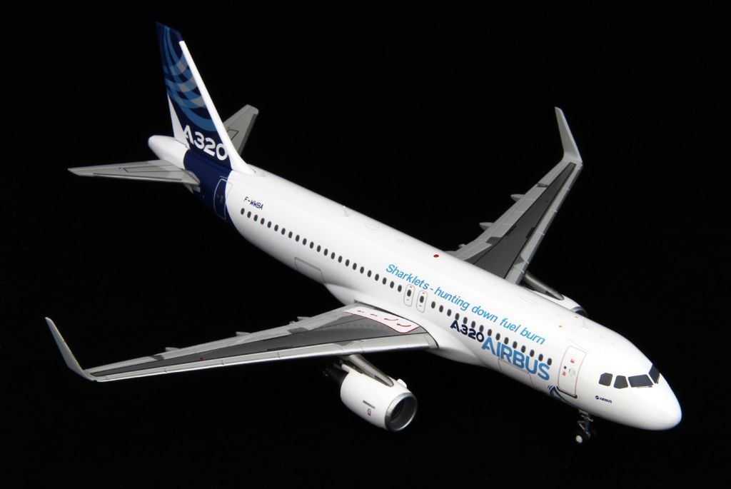 JC Wings Airbus A320 Sharklets, House Color, F-WWBA (JC2AIR637) 1:200 ...