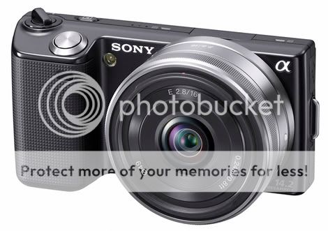 Sony Alpha NEX 5 Compact Interchangeable Lens Digital Camera w/ E 16mm 