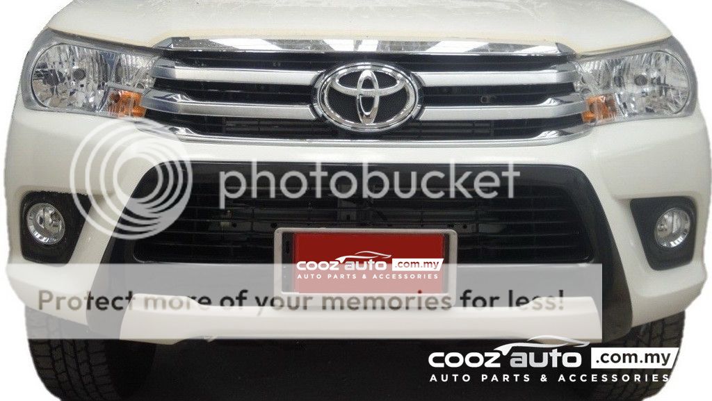 Toyota Hilux Revo 20152016 M70 M80 (OEM Design) Front Bumper Protector