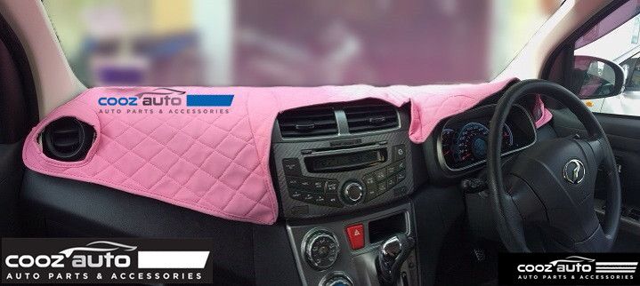 PERODUA ALZA DAD Garson Non Slip Pink Dashboard Cover Mat