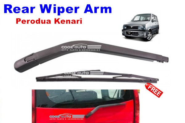Perodua Kenari Rear Wiper Arm complete set with free wiper